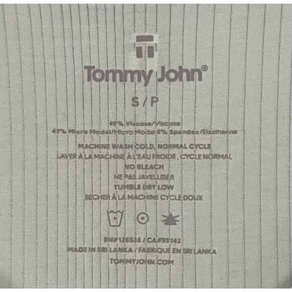 Tommy John Womens Ribbed Sleep Tank Top Soft Modal Blend Misty Jade Small NWT - Picture 2 of 7